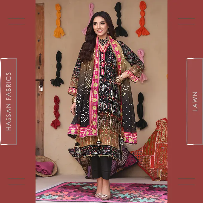 Lawn Colors Chunri - 02 - Image 3