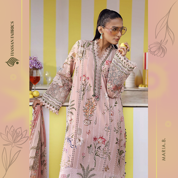 Embroidered Lawn Suit - Image 5
