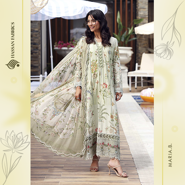 Embroidered Lawn Suit - Image 4