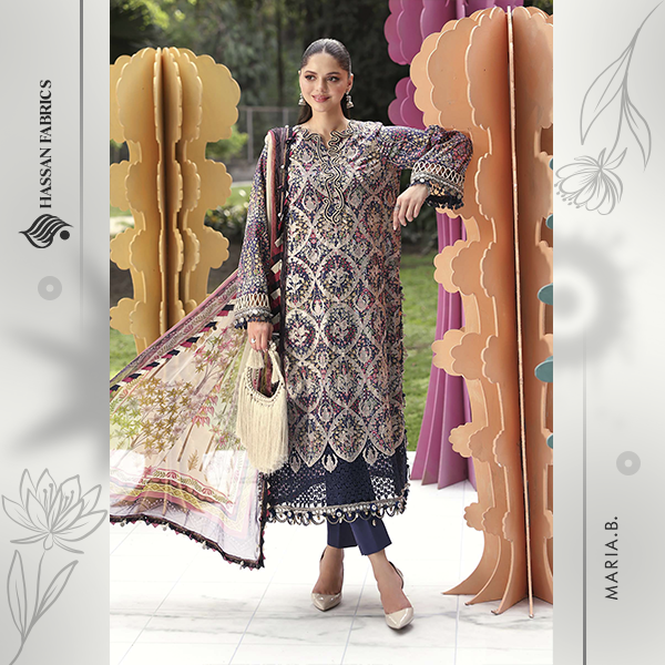 Embroidered Lawn Suit - Image 4